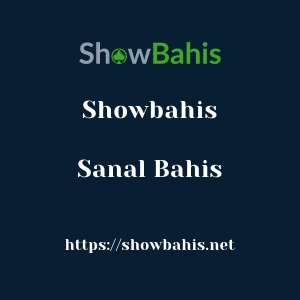 Showbahis Sanal Bahis
